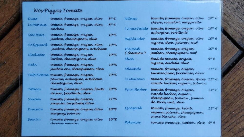 Restaurant Hollywood Pizza - Menu Image 4