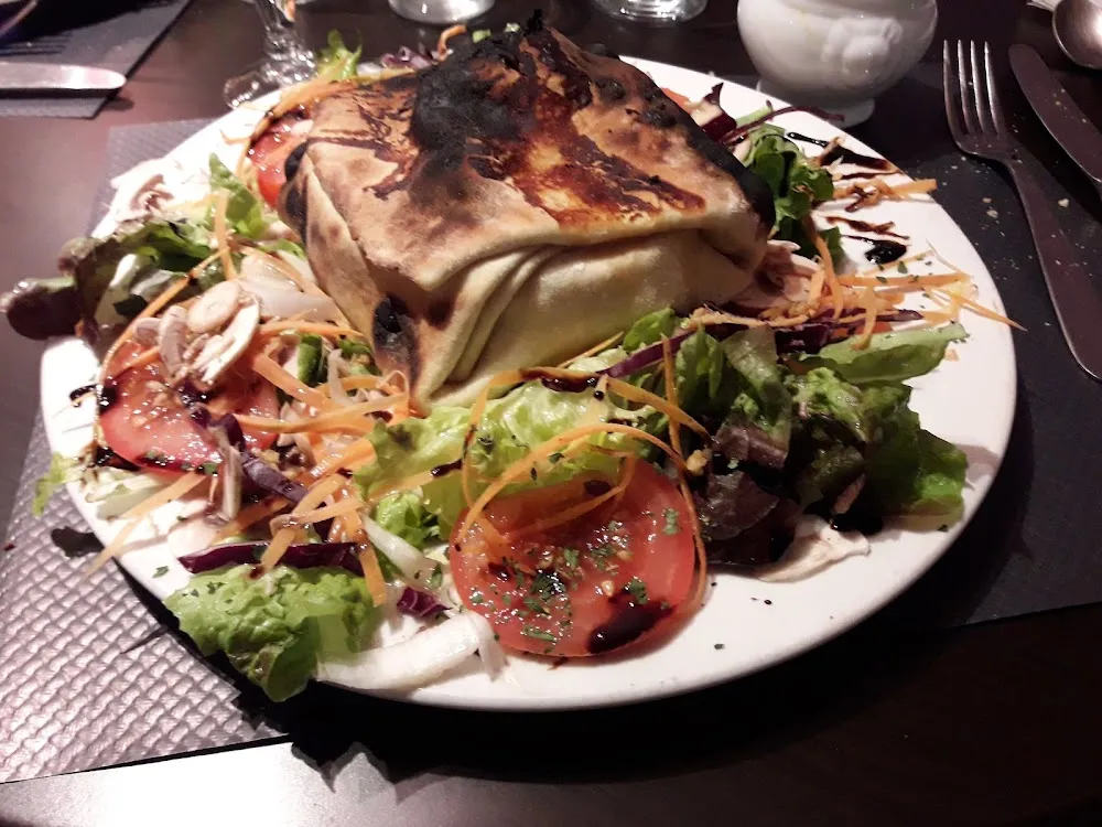 Salade Camembert Fondu